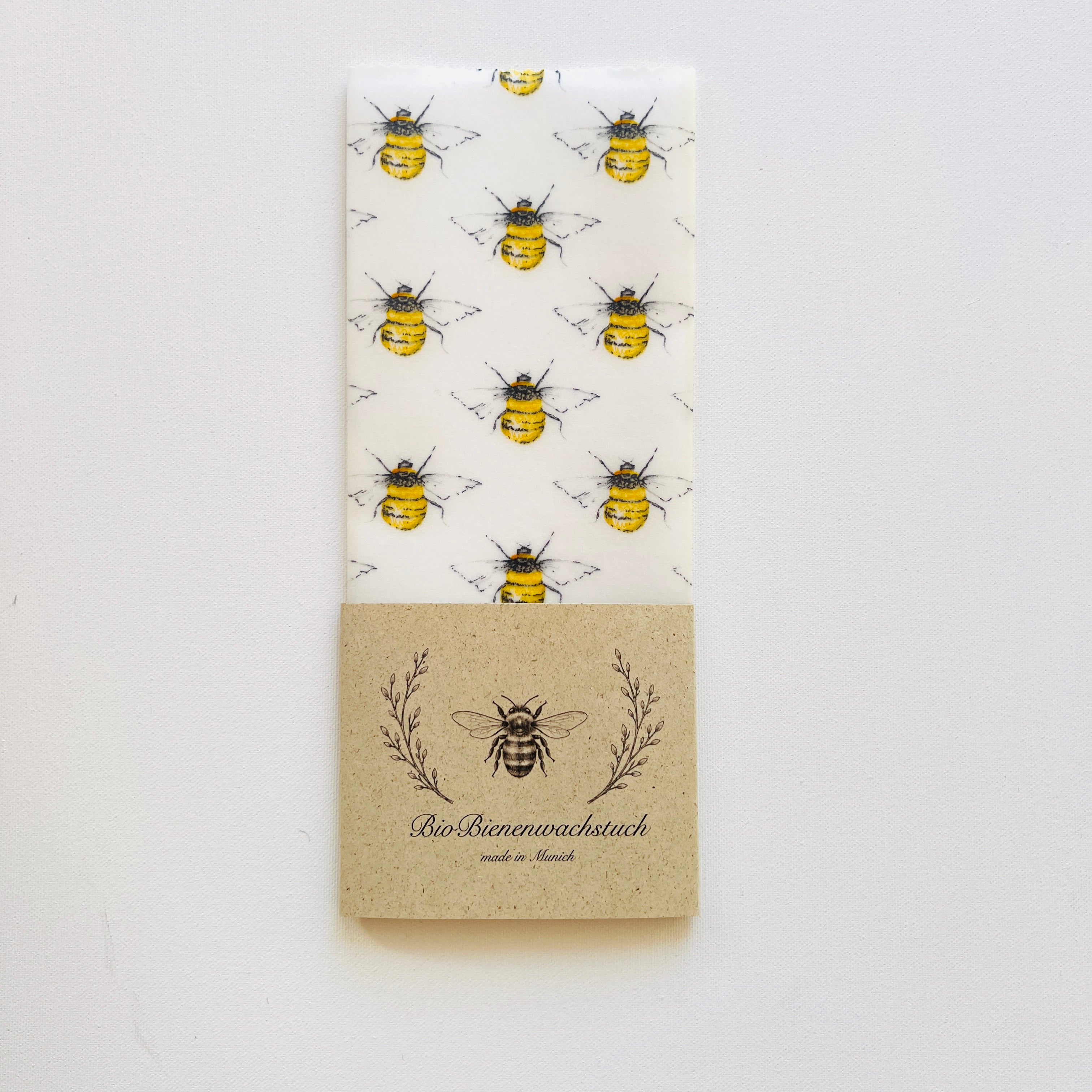 BIO-BIENENWACHSTUCH "Honey Bee" 15cm - 35cm