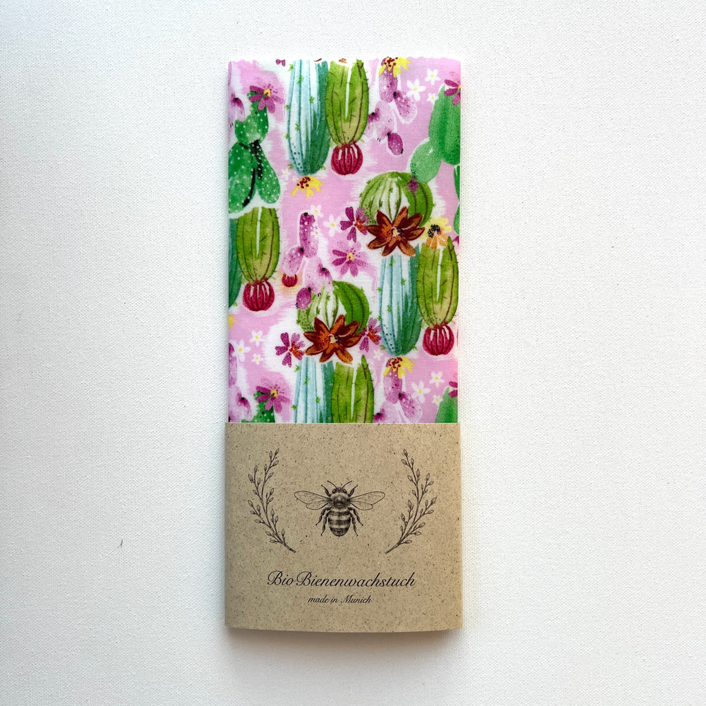 BIO-BIENENWACHSTUCH "Cactus" 15cm-35cm
