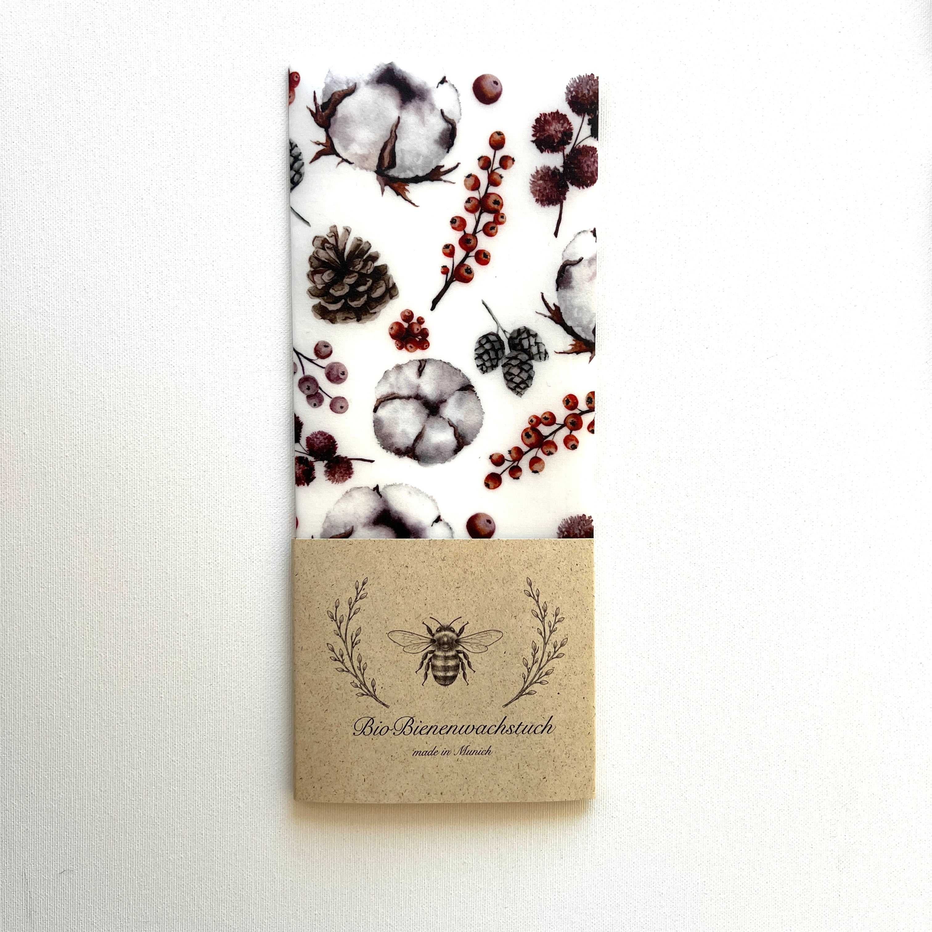 BIO-BIENENWACHSTUCH "Organic Cotton" 15cm-35cm