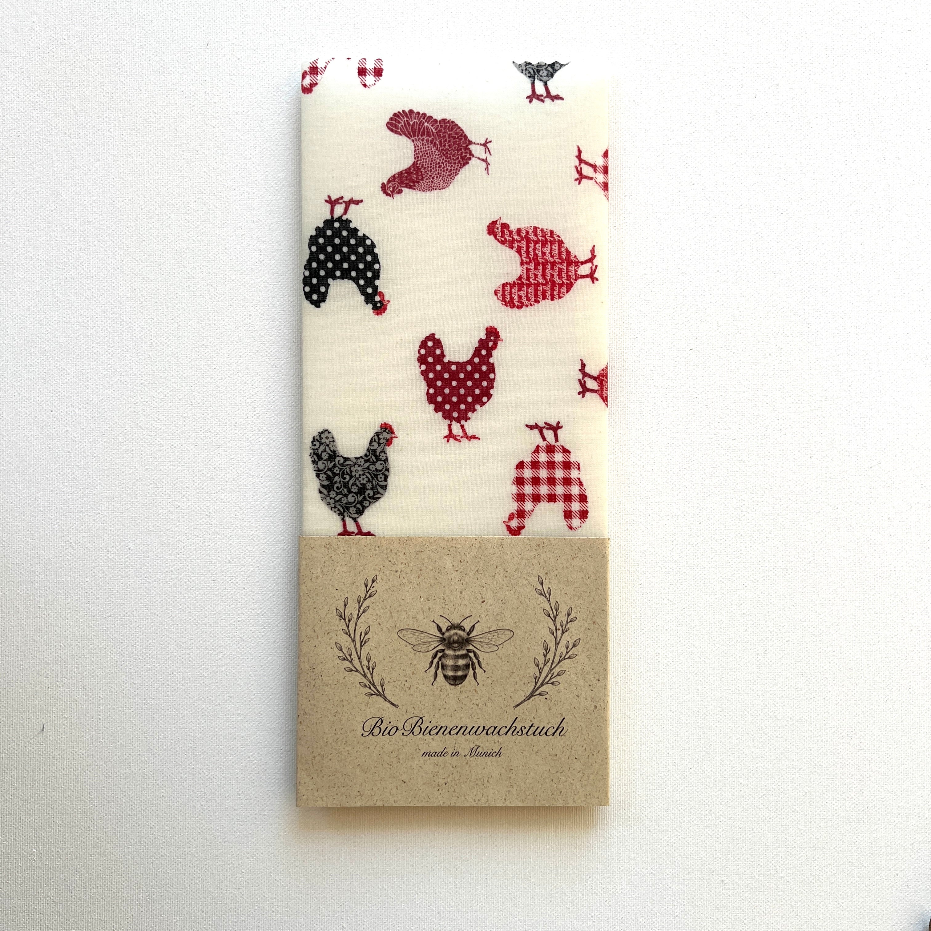 BIO-BIENENWACHSTUCH Fancy Chicken Farm 15cm - 50cm