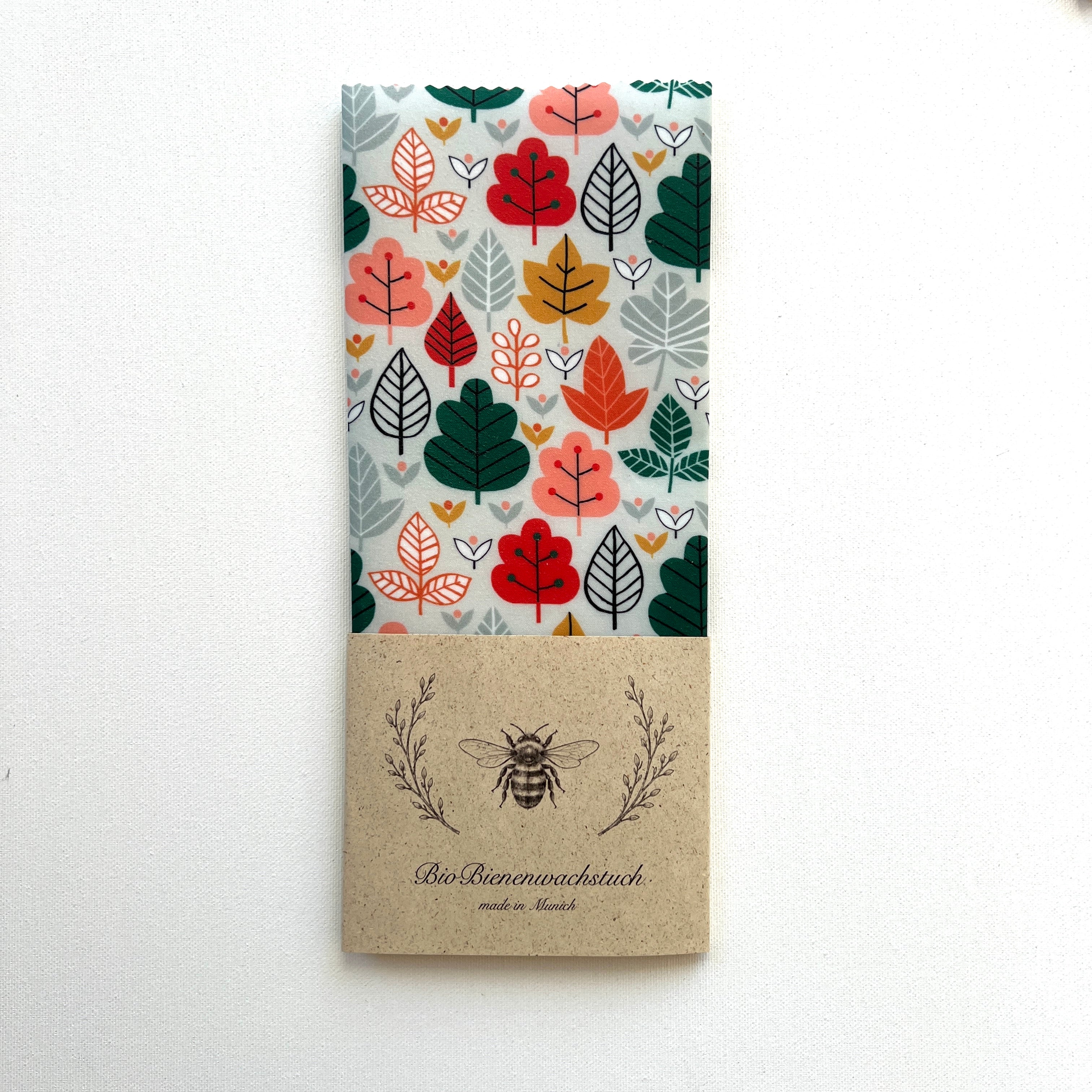 BIO-BIENENWACHSTUCH "Fresh from the Garden" 15 cm - 50 cm