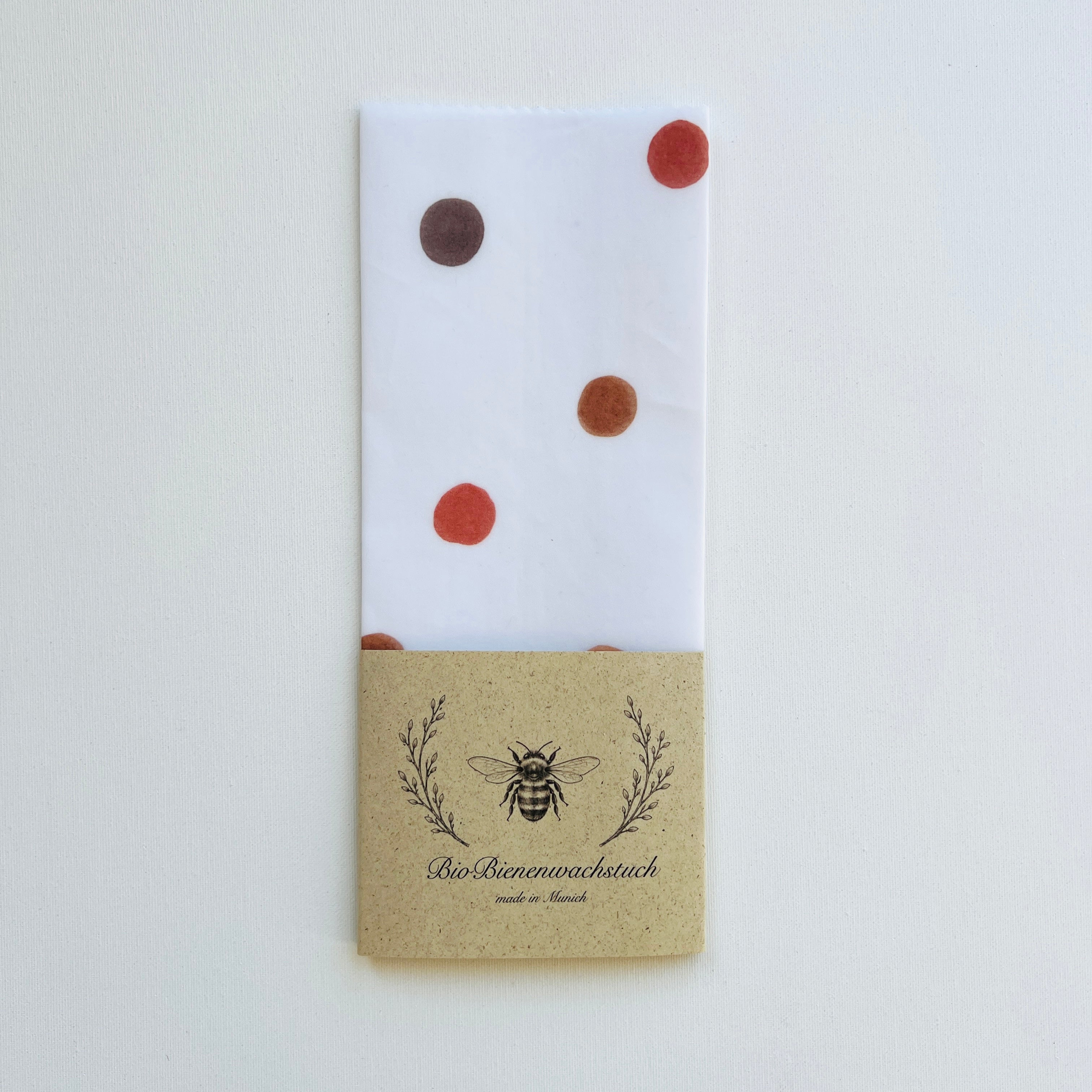 BIO-BIENENWACHSTUCH Happy Dots 15cm - 50cm