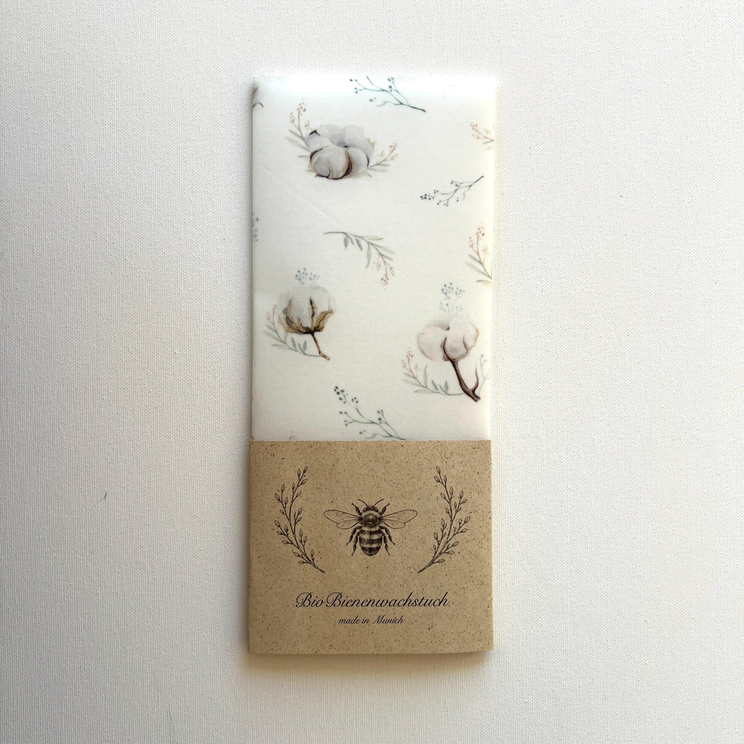 BIO-BIENENWACHSTUCH "Organic Cotton" 15cm-35cm