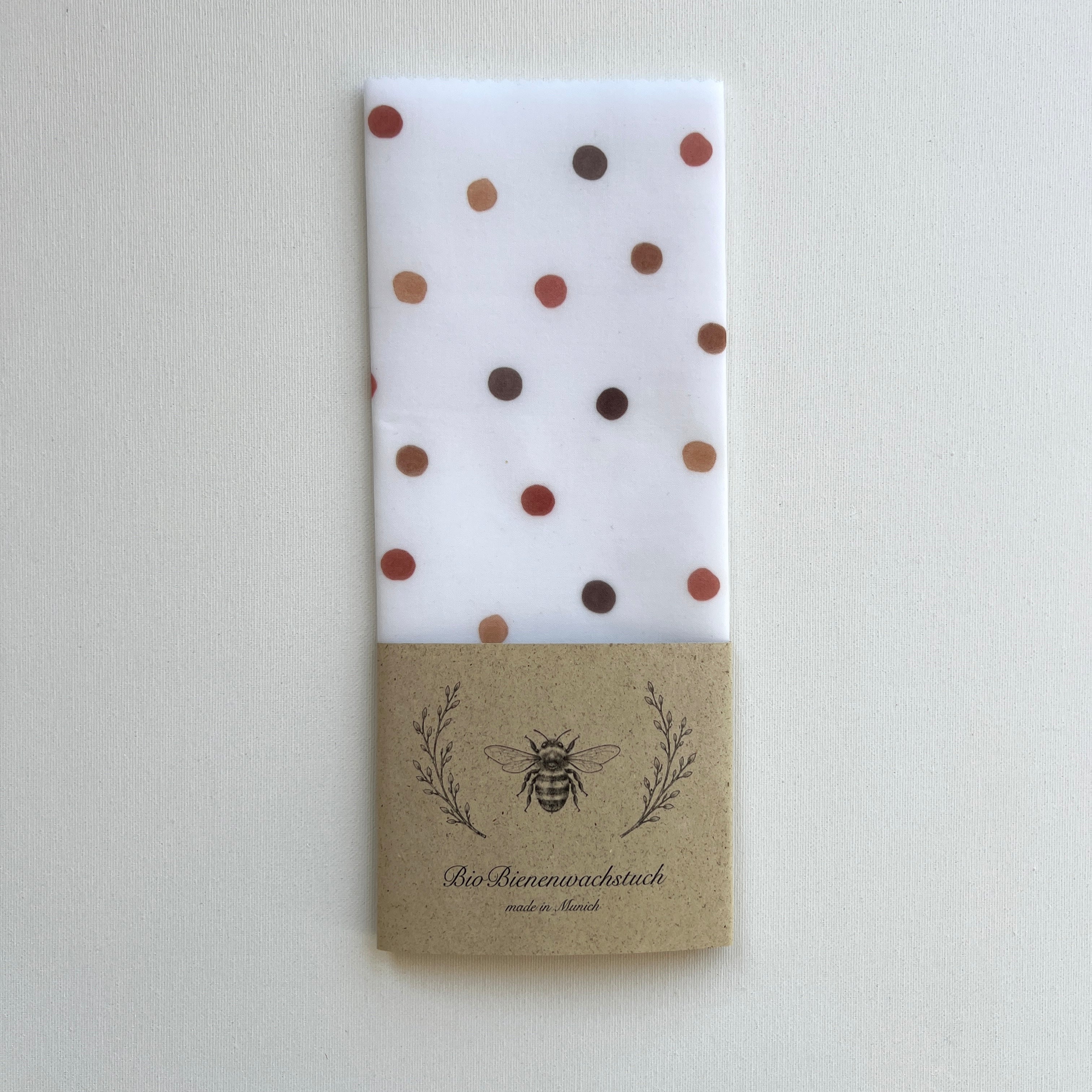 BIO-BIENENWACHSTUCH Happy Dots 15cm - 50cm