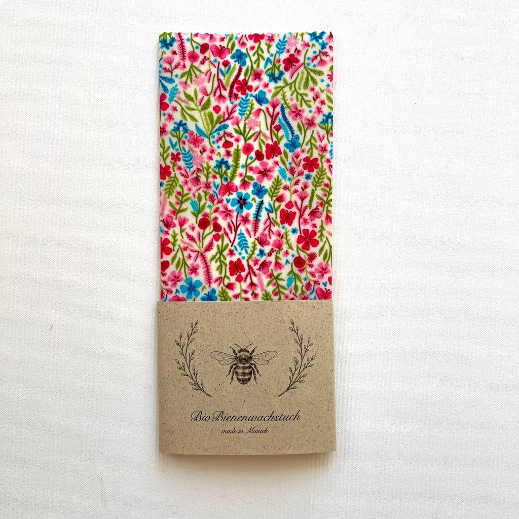 BIO BIENENWACHSTUCH "Pink & Blue" 15cm - 50cm