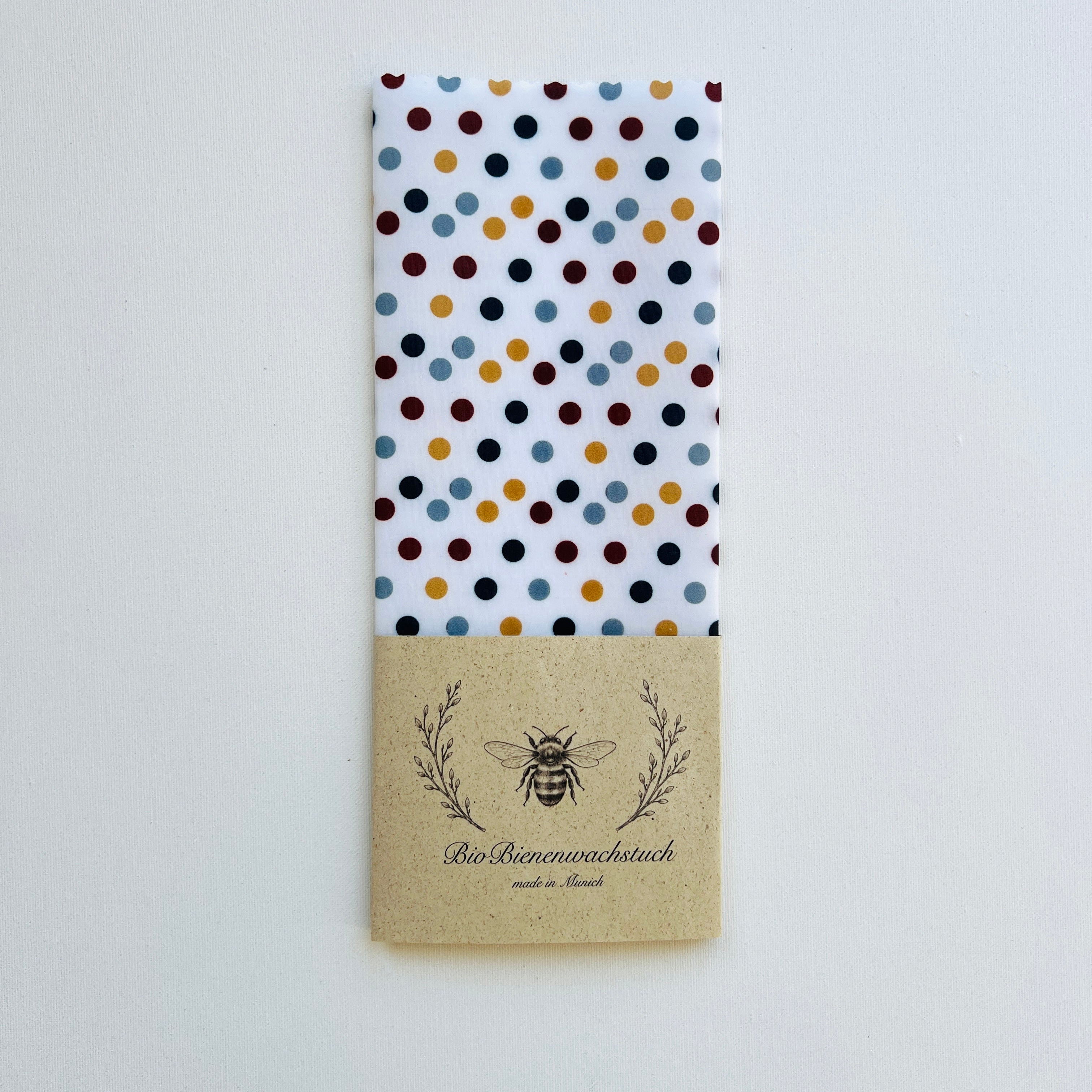 BIO-BIENENWACHSTUCH Happy Dots 15cm - 50cm