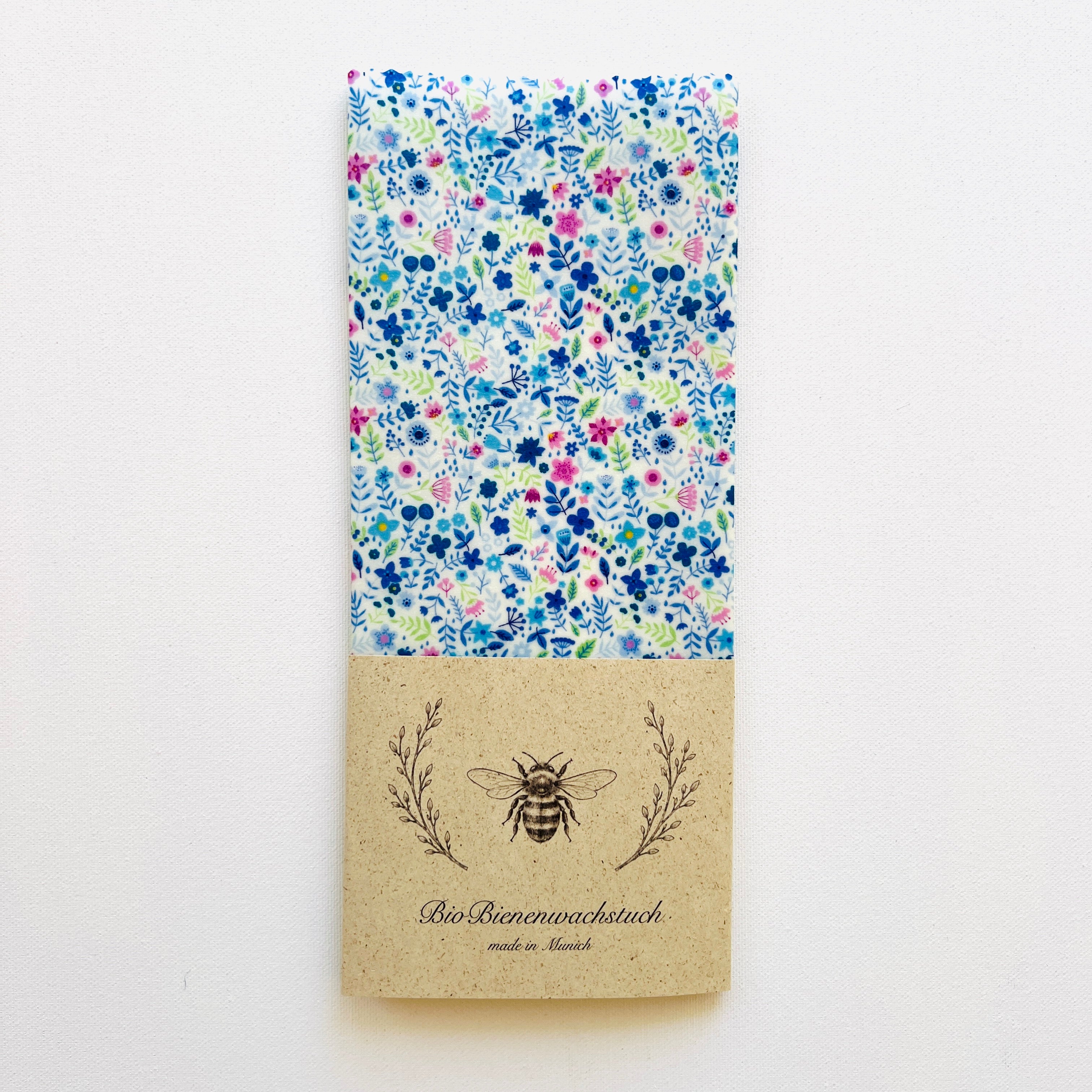 BIO-BIENENWACHSTUCH "Pink & Blue" 15cm - 50cm