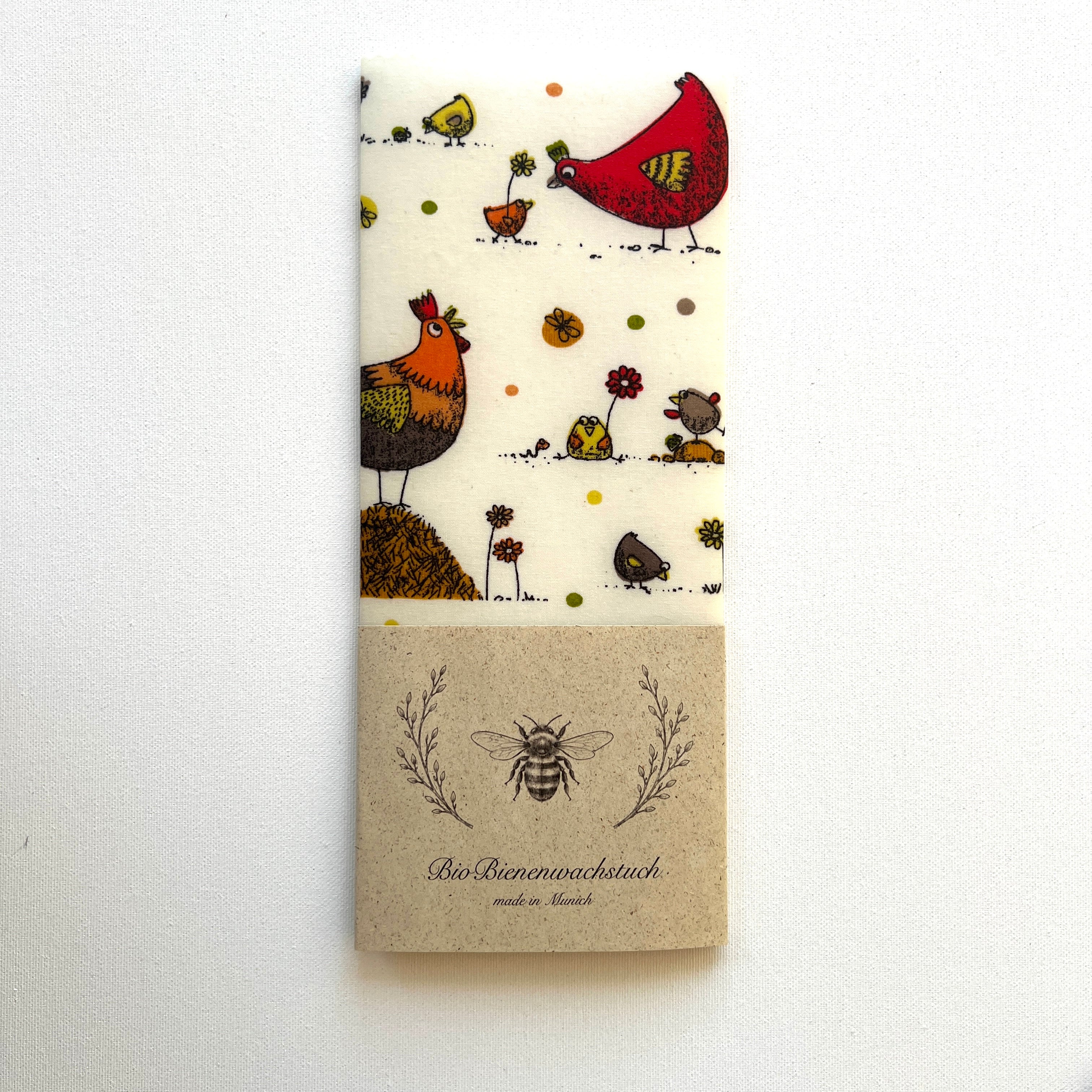 BIO-BIENENWACHSTUCH Fancy Chicken Farm 15cm - 50cm