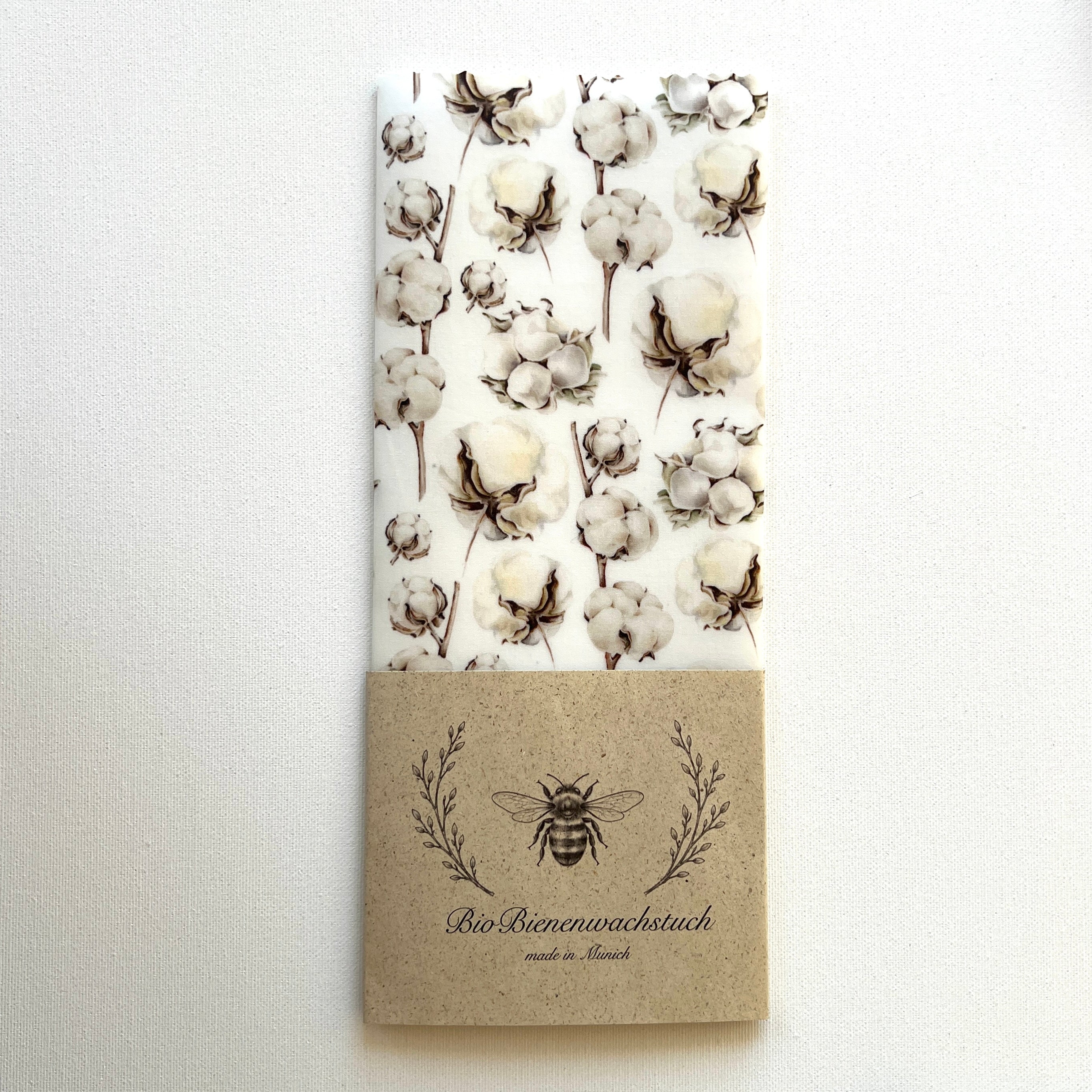 BIO-BIENENWACHSTUCH "Organic Cotton" 15cm-35cm