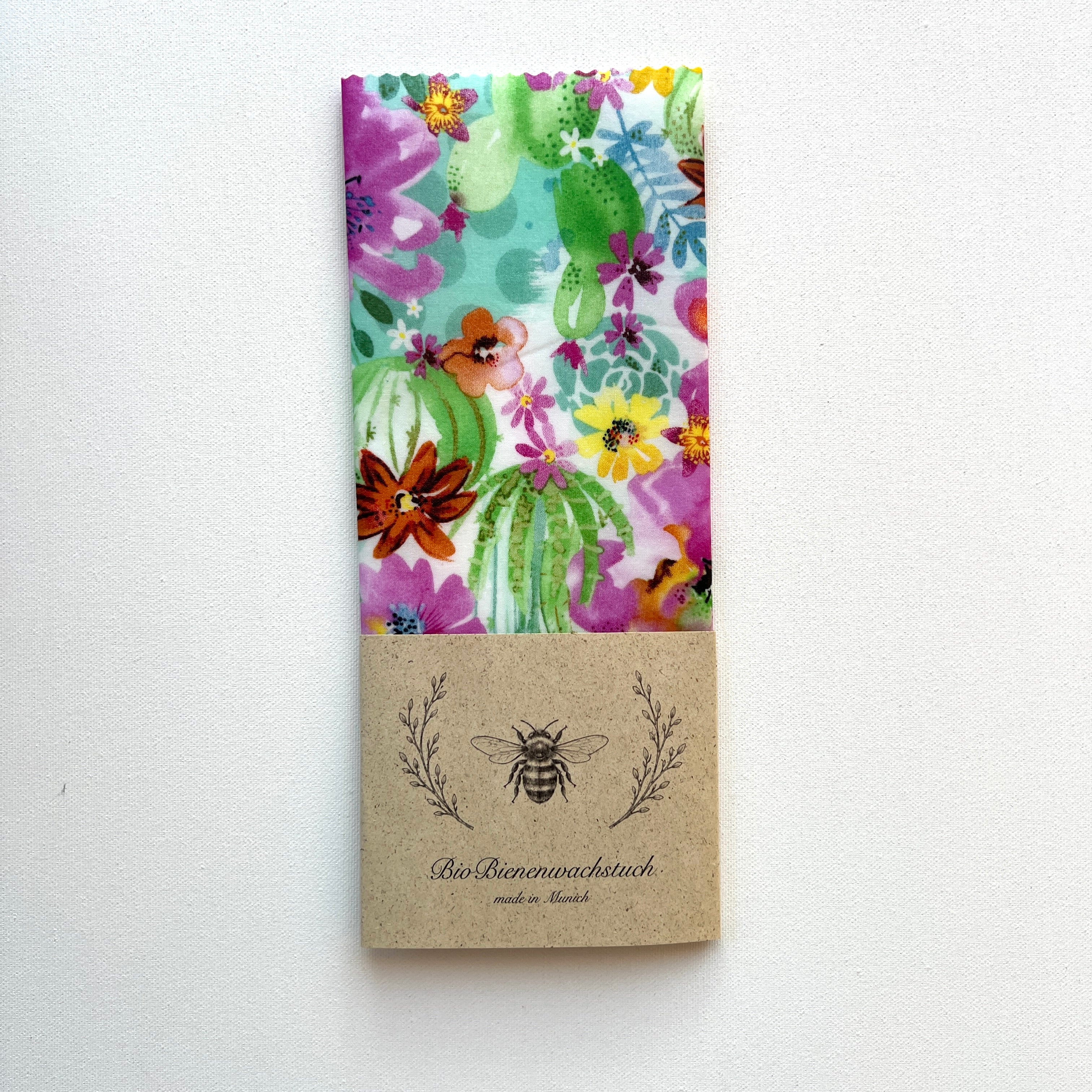 BIO-BIENENWACHSTUCH "Cactus" 15cm-35cm