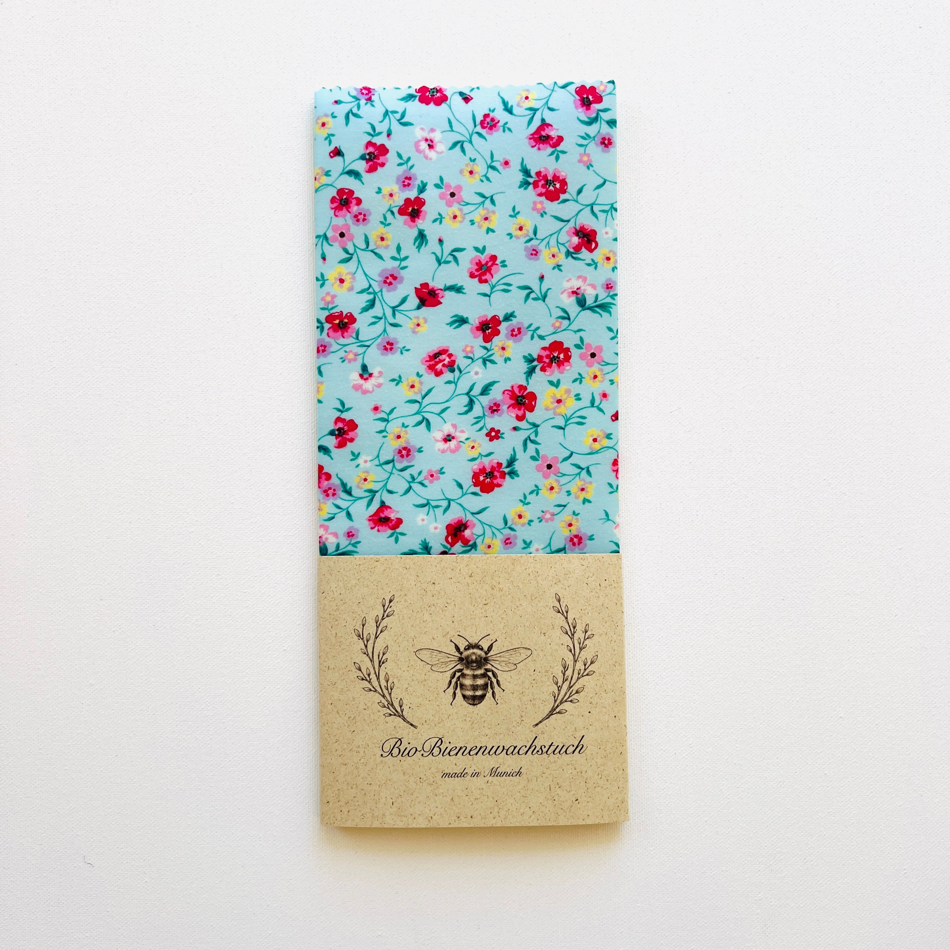 BIO-BIENENWACHSTUCH "Pink & Blue" 15cm - 50cm