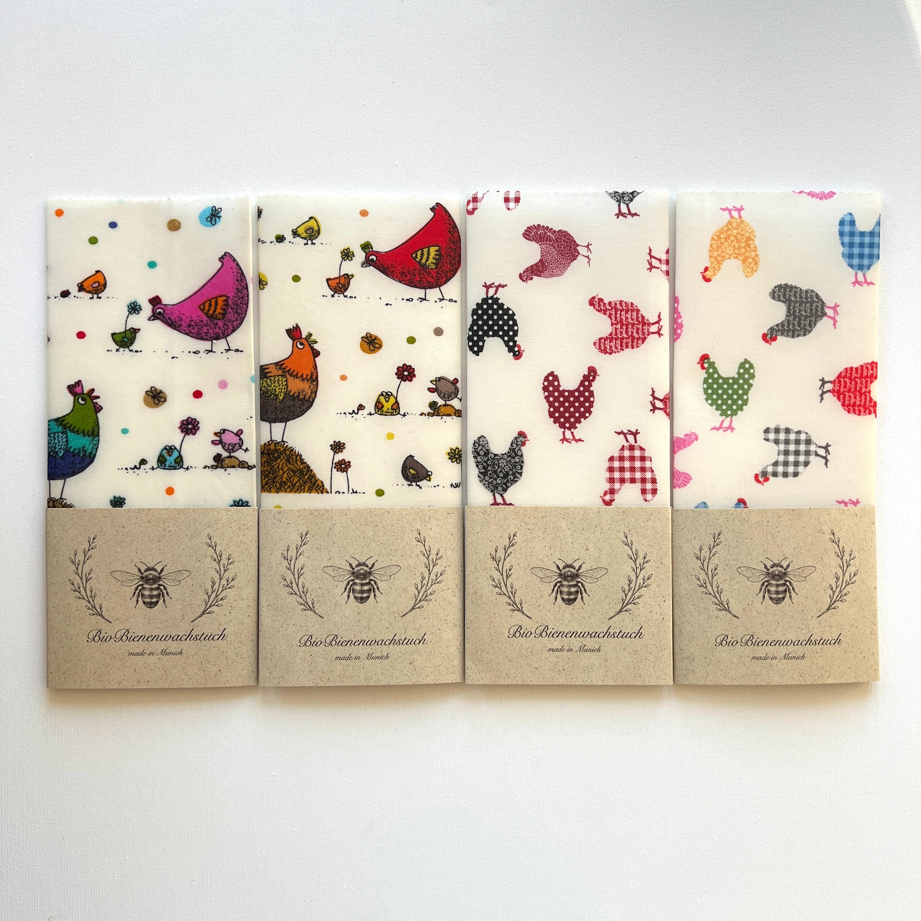 BIO-BIENENWACHSTUCH Fancy Chicken Farm 15cm - 50cm