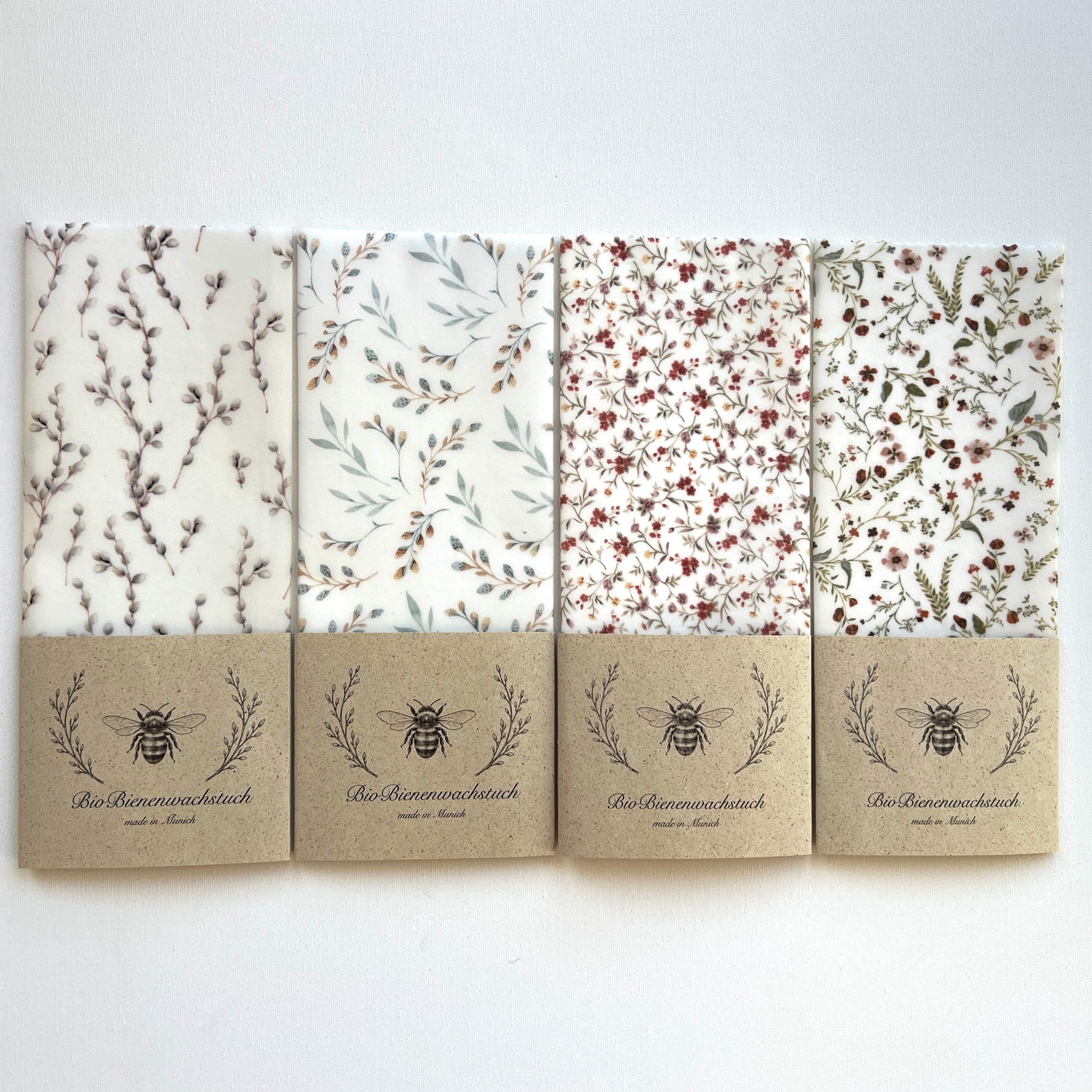 BIO-BIENENWACHSTUCH "Romantic Nature" 15cm - 50cm