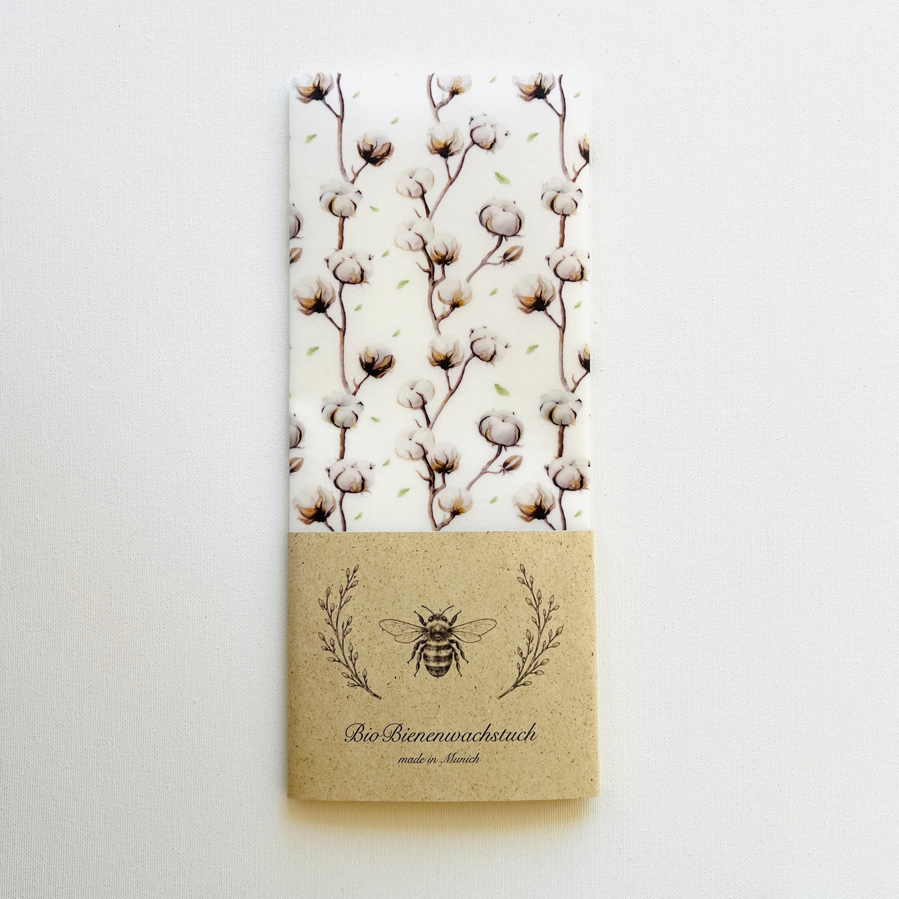 BIO-BIENENWACHSTUCH "Organic Cotton" 15cm-35cm