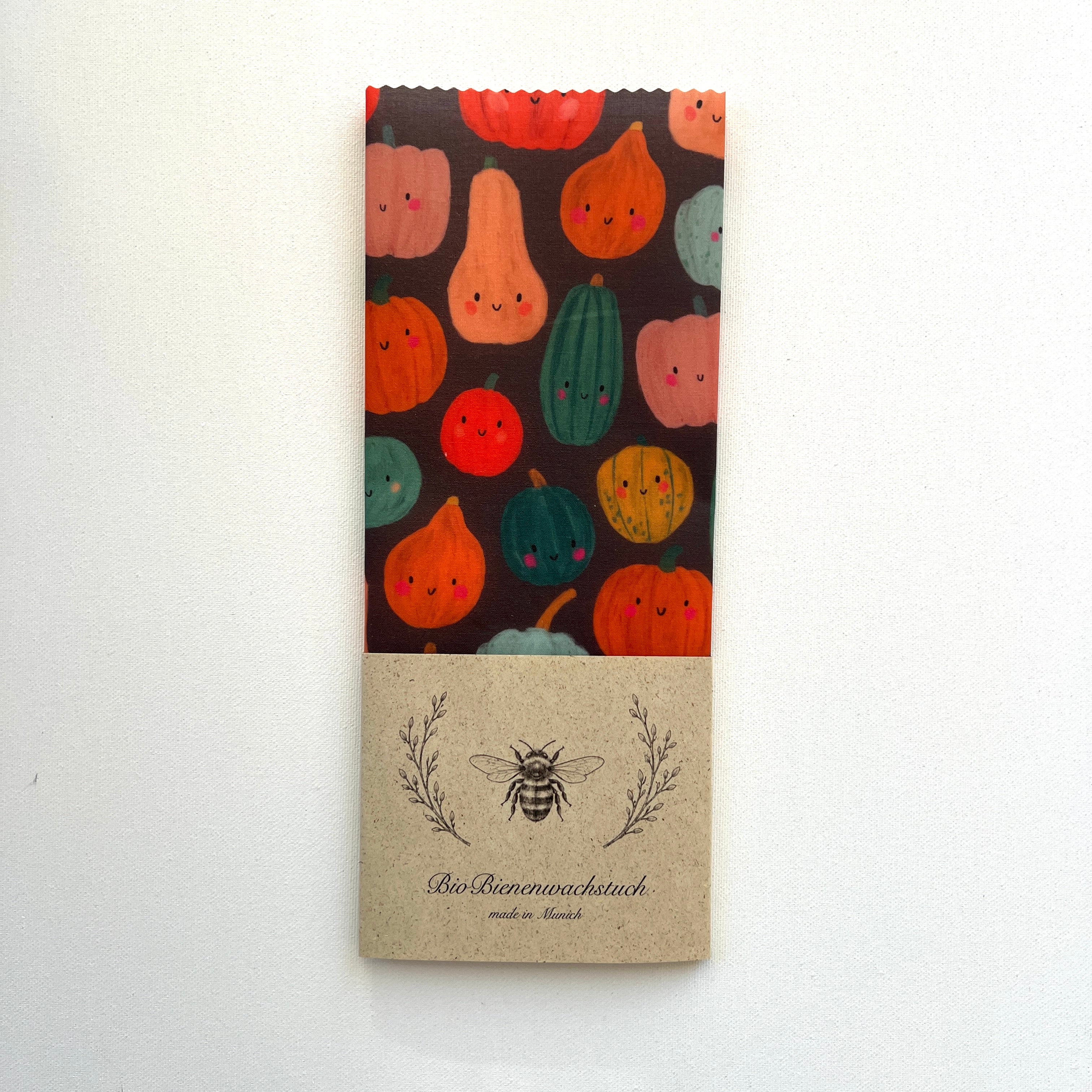 BIO-BIENENWACHSTUCH Happy Vegs 15 cm - 50 cm