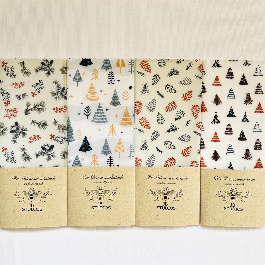 BIO-BIENENWACHSTUCH Christmas Weihnachten Winter