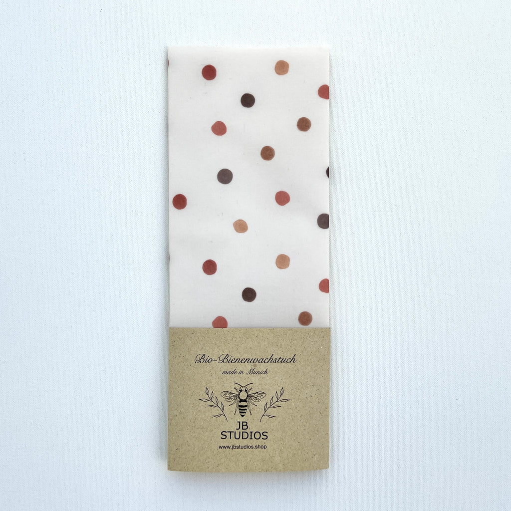 BIO-BIENENWACHSTUCH Happy Dots 15cm - 50cm