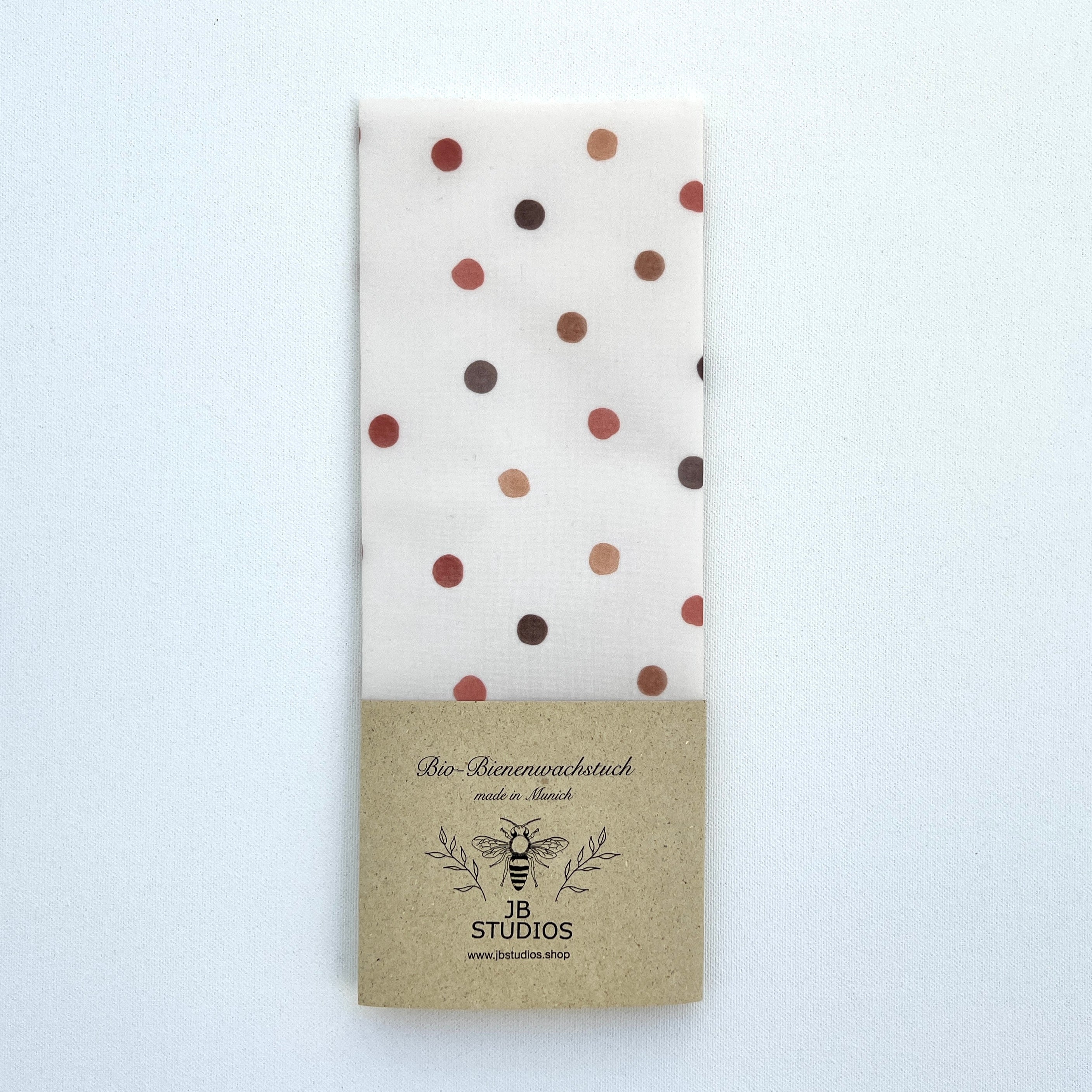BIO-BIENENWACHSTUCH Happy Dots 15cm - 50cm