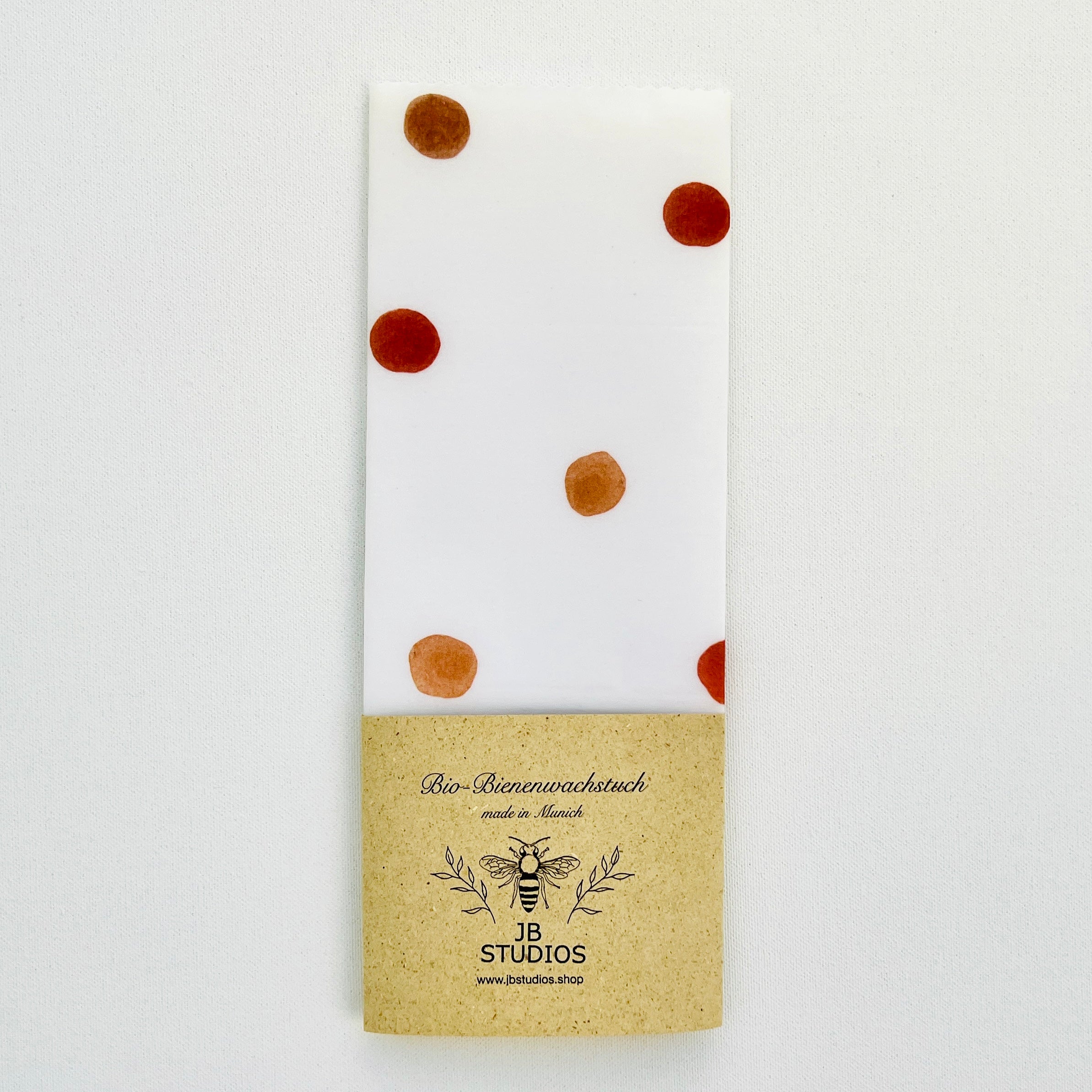 BIO-BIENENWACHSTUCH Happy Dots 15cm - 50cm