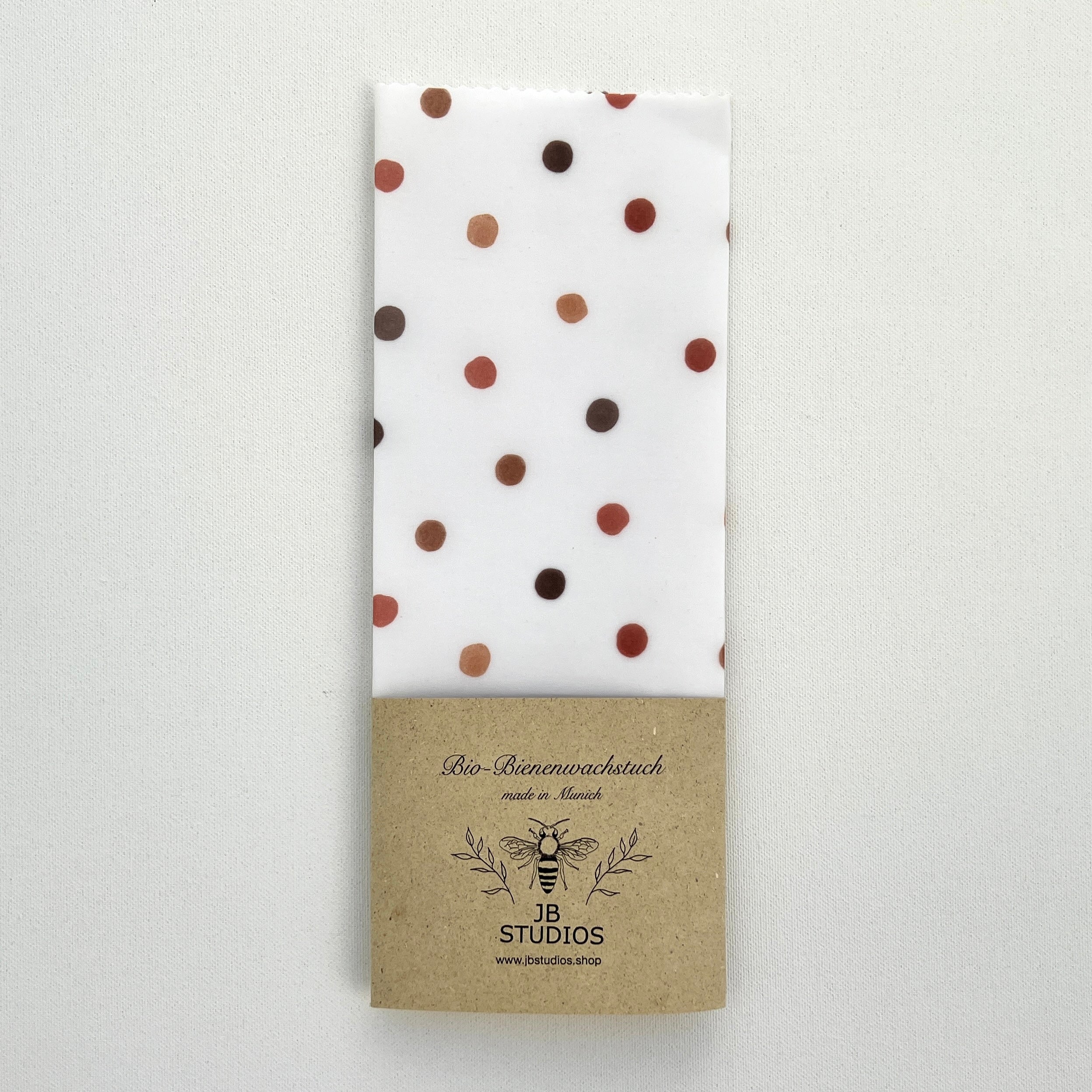 BIO-BIENENWACHSTUCH Happy Dots 15cm - 50cm