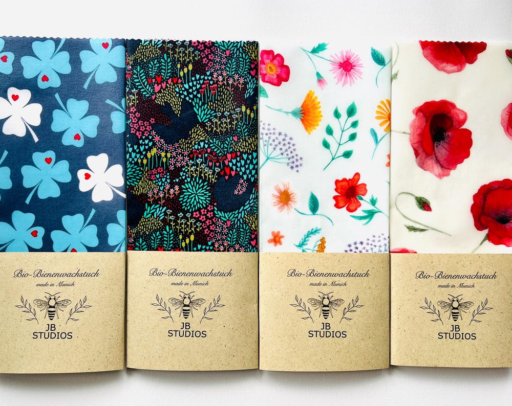BIO-BIENENWACHSTUCH Beautiful Garden