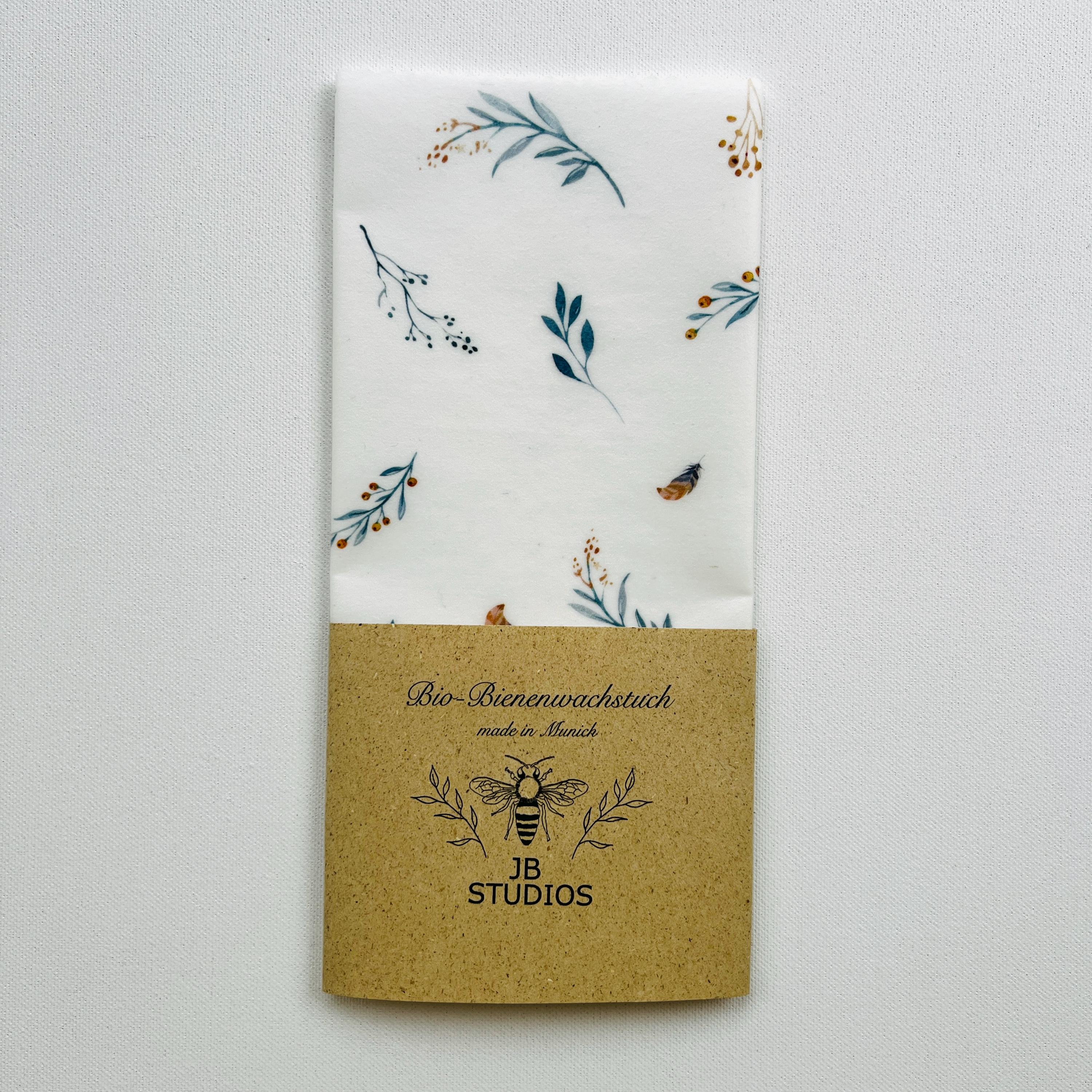 BIO-BIENENWACHSTUCH NATUR Flowers Design Collection 15cm - 50cm