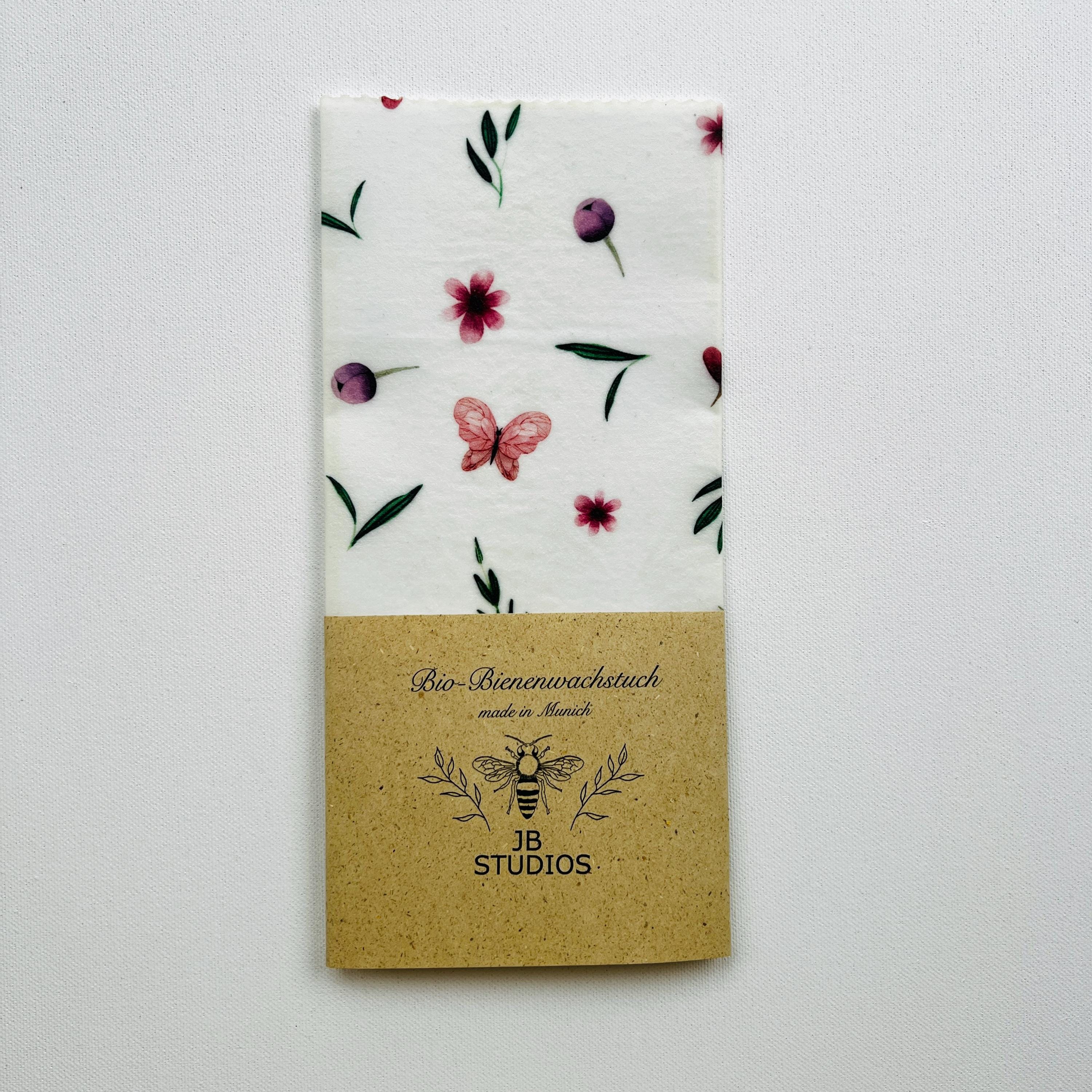 BIO-BIENENWACHSTUCH NATUR Flowers Design Collection 15cm - 50cm