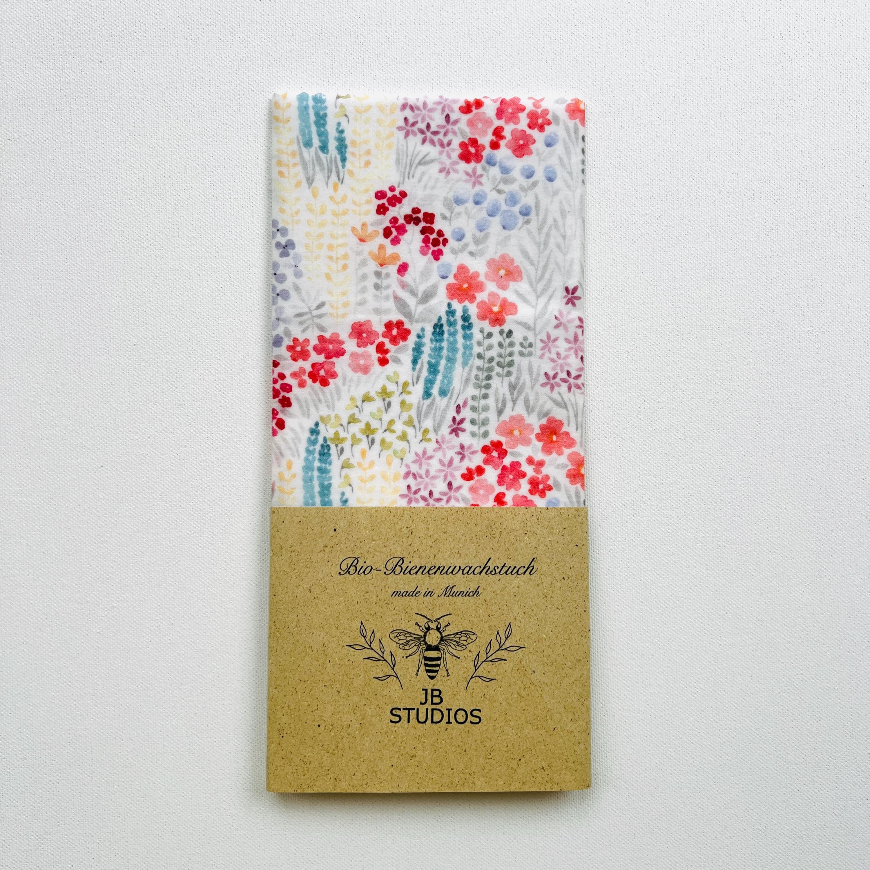 BIO-BIENENWACHSTUCH NATUR Flowers Design Collection 15cm - 50cm