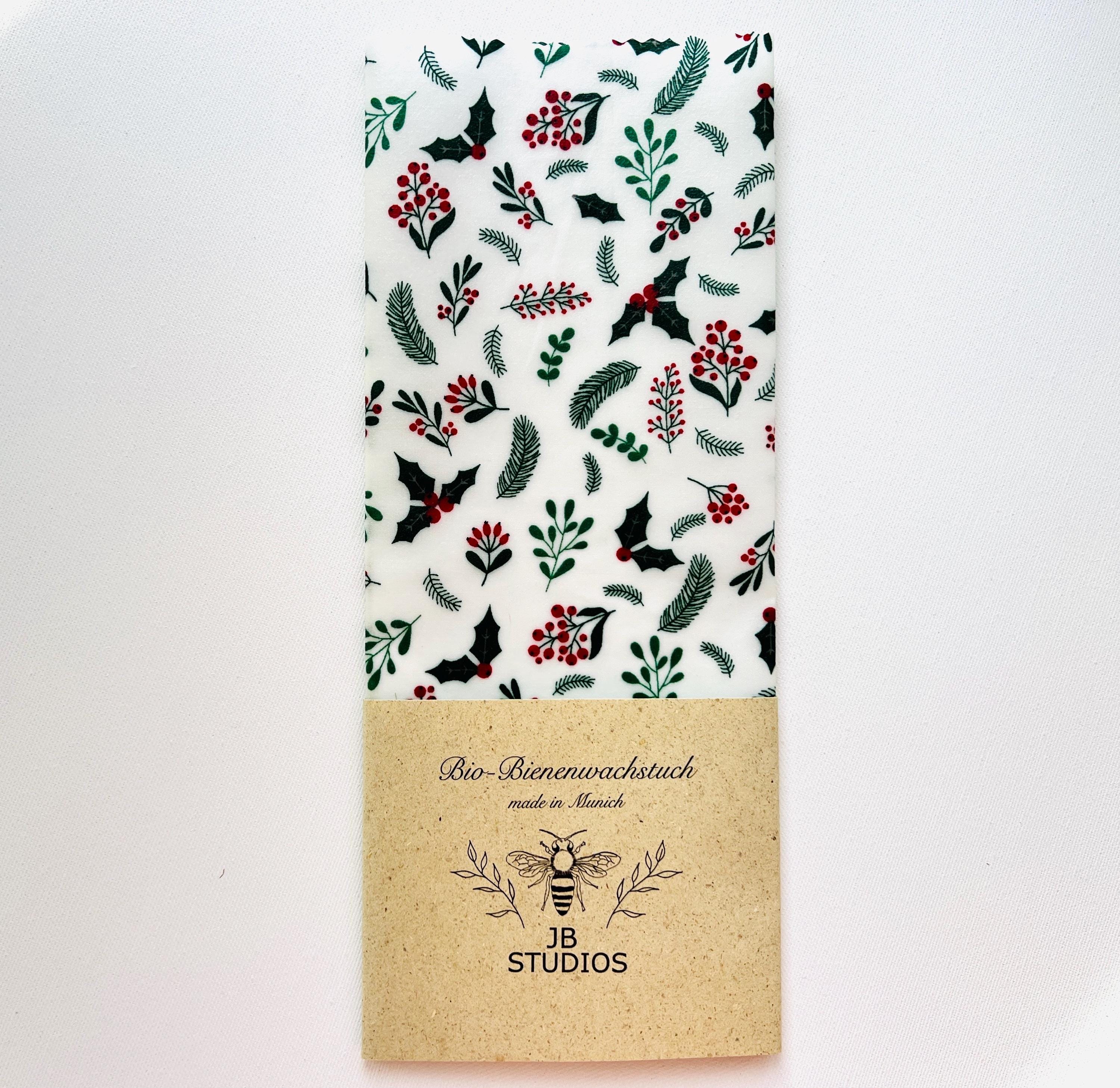 BIO-BIENENWACHSTUCH Winter Evergreen 15cm - 50cm