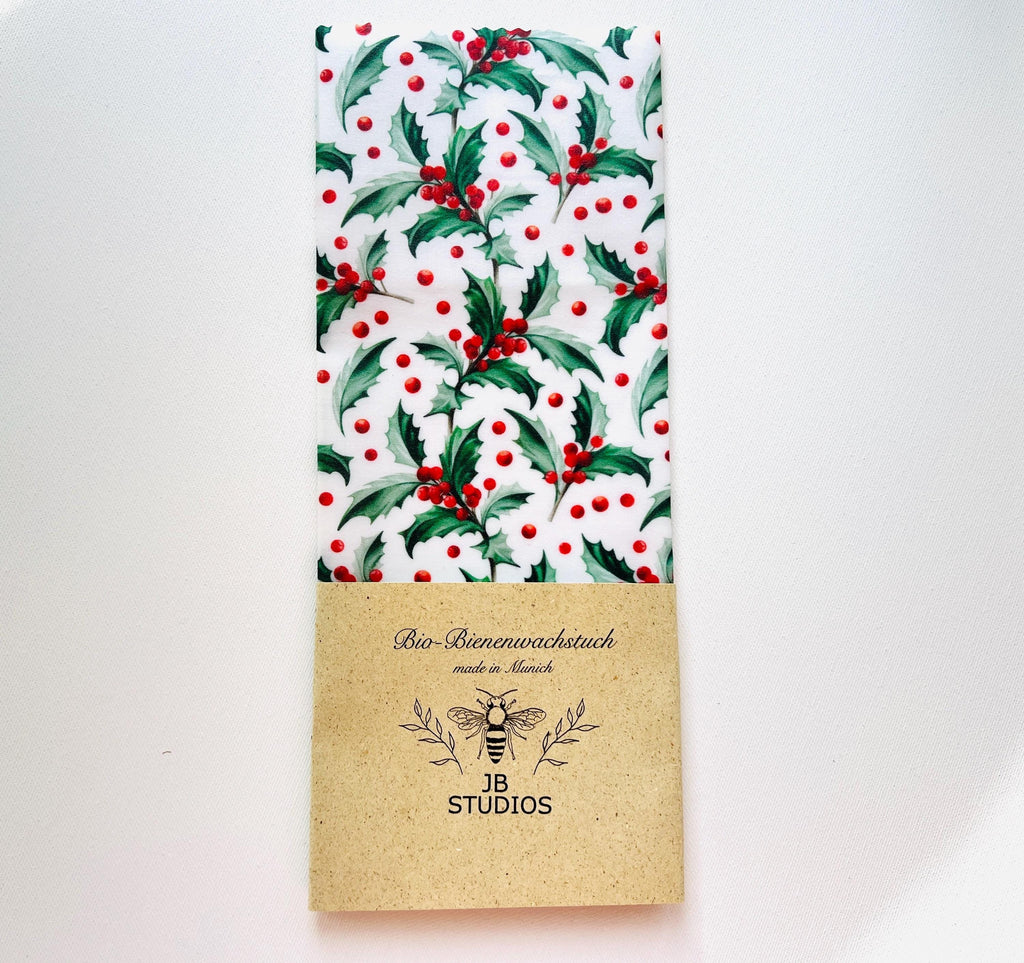 BIO-BIENENWACHSTUCH Winter Evergreen 15cm - 50cm