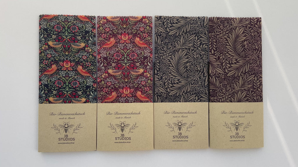 BIO-BIENENWACHSTUCH XXL für Brot, Baguette und Backblech 40cm - 50cm