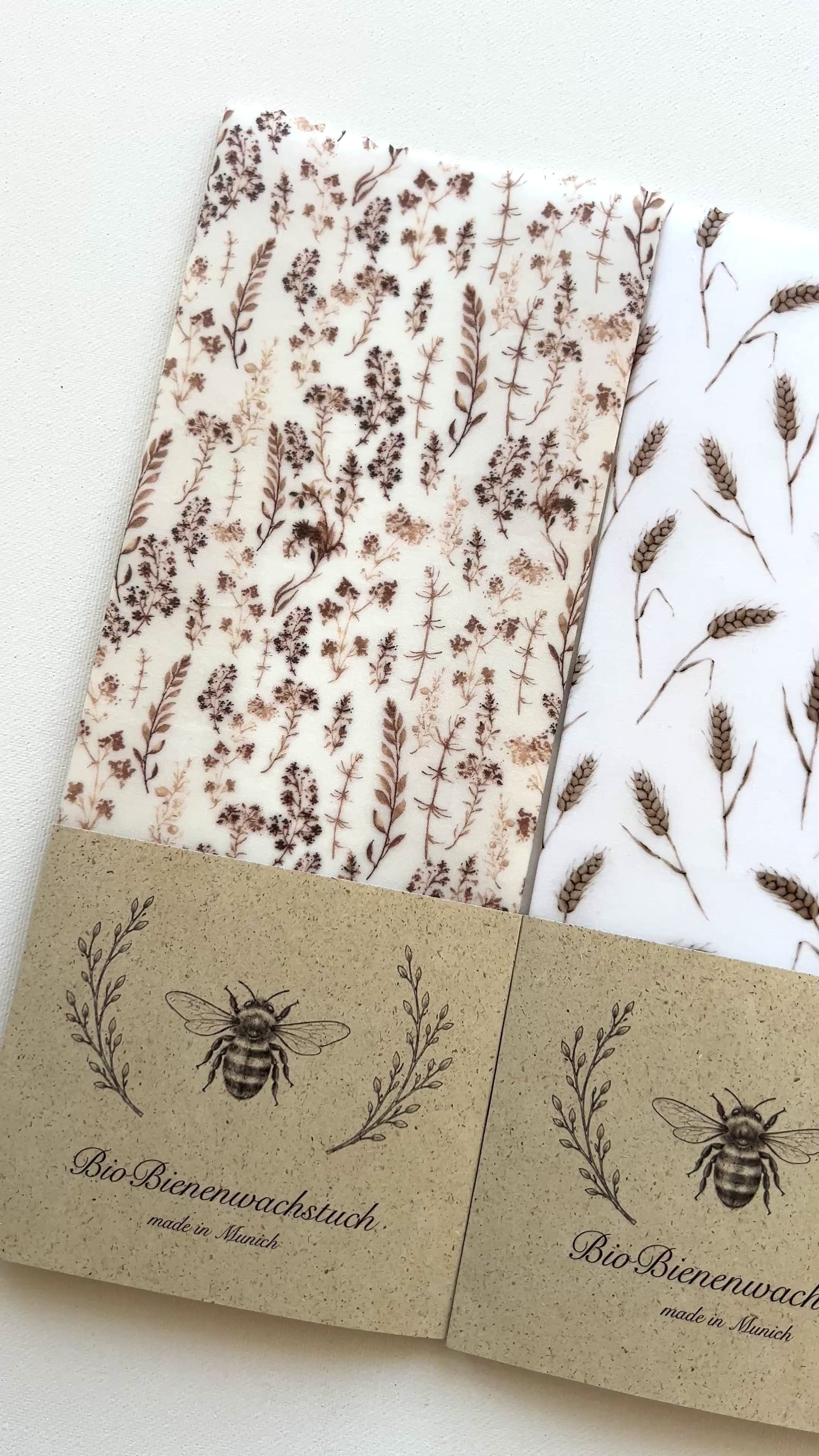 BIO-BIENENWACHSTUCH "Nature's Dream" 15cm - 50cm