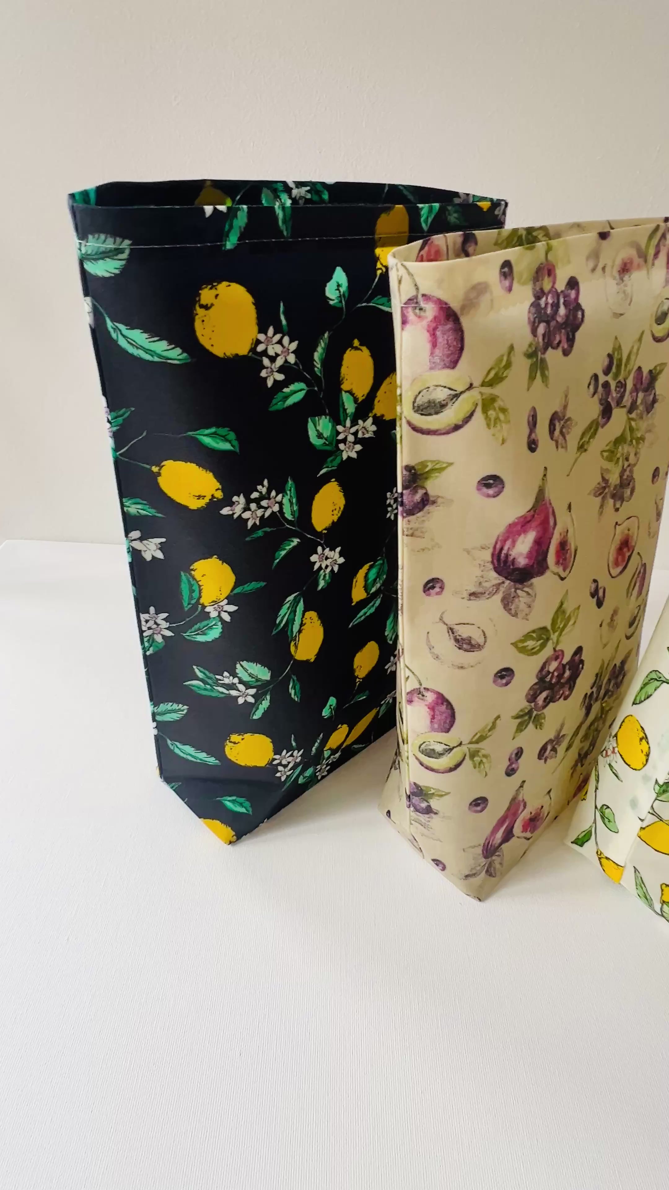 BIO-BIENENWACHSBEUTEL | LUNCHBAG | SNACKBEUTEL